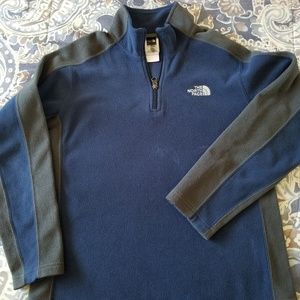 Kids northface half zipper